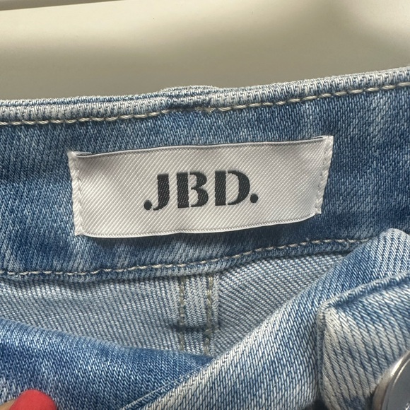 Light Blue Women's Jeans - Picture 2 of 4